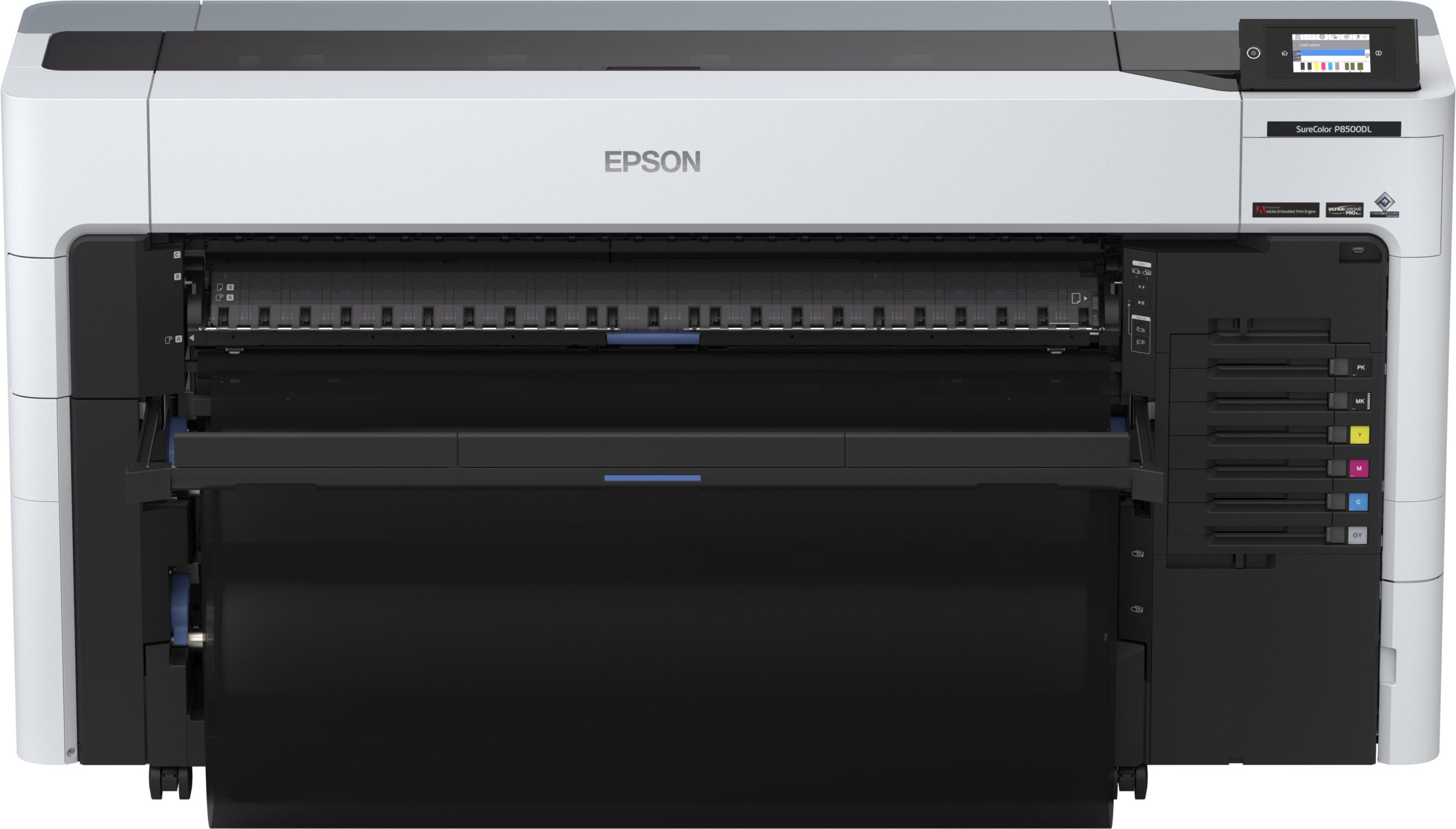Plotter Epson SureColor SC-P8500DL formato B0 con Doppio Rotolo, Postscript 3 e sacche d'inchiostro da 1,6l